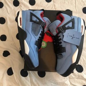 Jordan Retro 4 Travis Scott Cactus Jack All Sizes